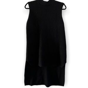 COS women s sweater tunic black